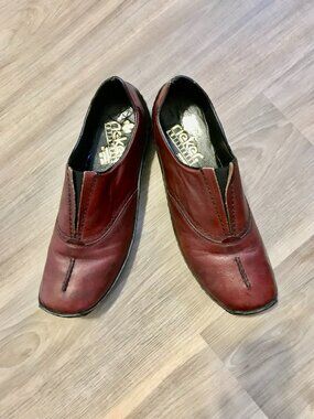 Rieker Antistress Ladies Burgundy Loafers Size 42